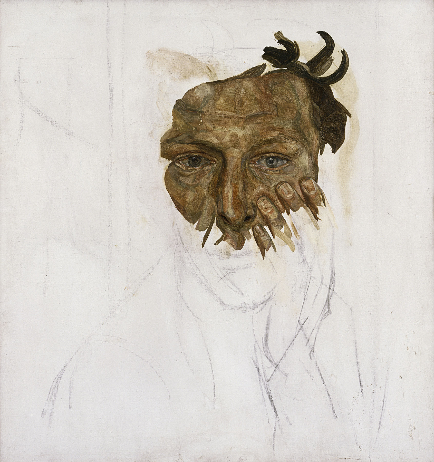 Omkonst Lucian Freud The Self Portraits Museum Of Fine Arts Boston