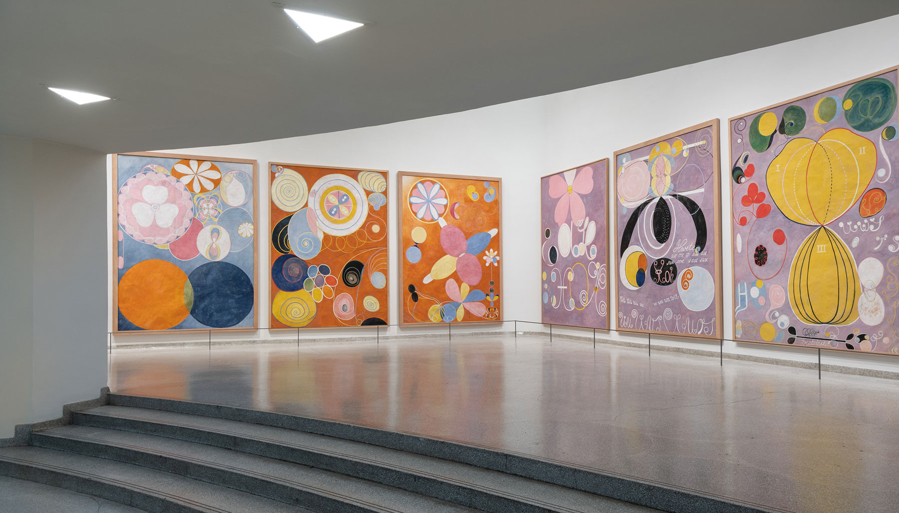 Omkonst Hilma af Klint Solomon R. Guggenheim Museum, New York